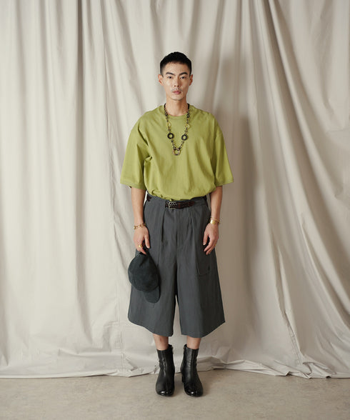 H178 / 着用サイズ: M*チャコール トップス:217674