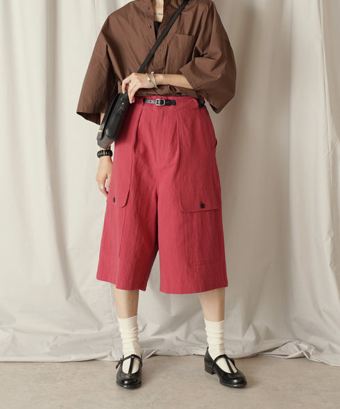 H169 / 着用サイズ: M*レッド トップス:218008