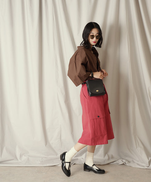 H169 / 着用サイズ: M*レッド トップス:218008