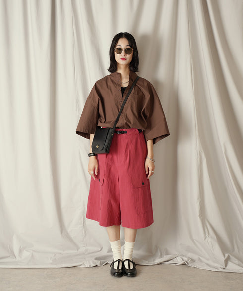 H169 / 着用サイズ: M*レッド トップス:218008