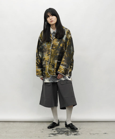 H177 / 着用サイズ:L チャコール 着用アウター:216861 着用トップス:217621