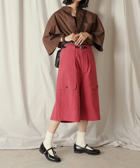 H169 / 着用サイズ:M レッド 着用トップス:218008