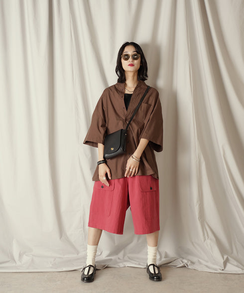 H169 / 着用サイズ:M レッド 着用トップス:218008