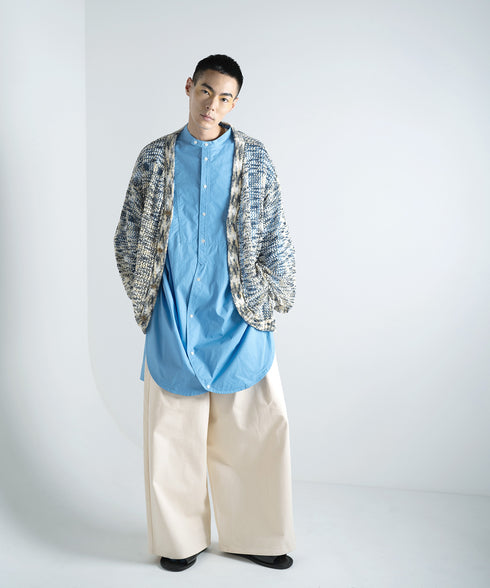 H178 / 着用サイズ: L*アイボリー シャツ:217627 ボトムス:213634