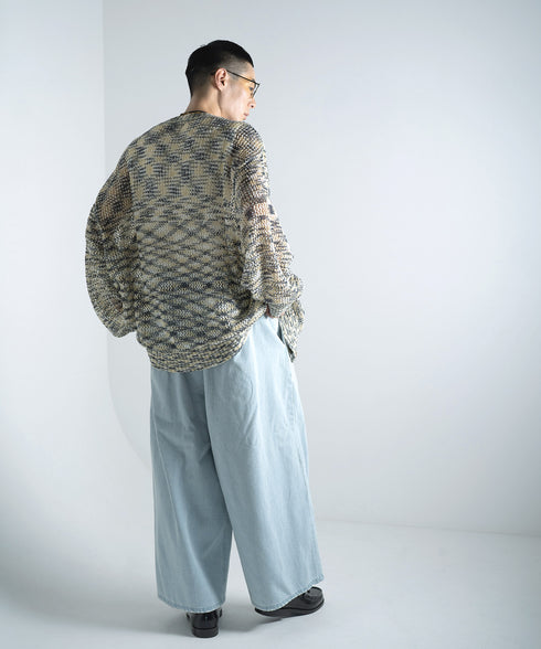 H178 / 着用サイズ: L*アイボリー インナー:217749 ボトムス:213778