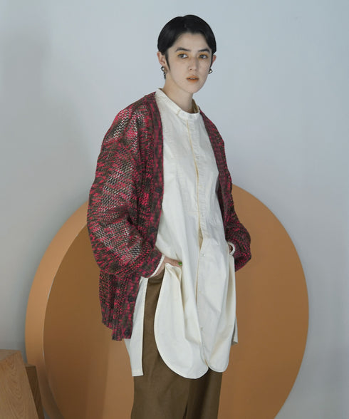 H167 / 着用サイズ: M*ピンク シャツ:217627 ボトムス:217647