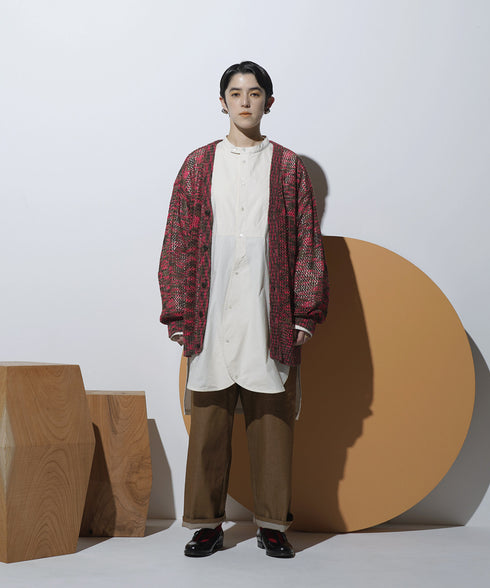 H167 / 着用サイズ: M*ピンク シャツ:217627 ボトムス:217647