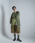 H167 / 着用サイズ: M*グリーン トップス:217674 ボトムス:217612