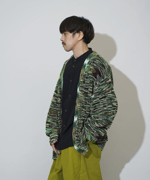 H163 / 着用サイズ: M*グリーン シャツ:217645 ボトムス:217634