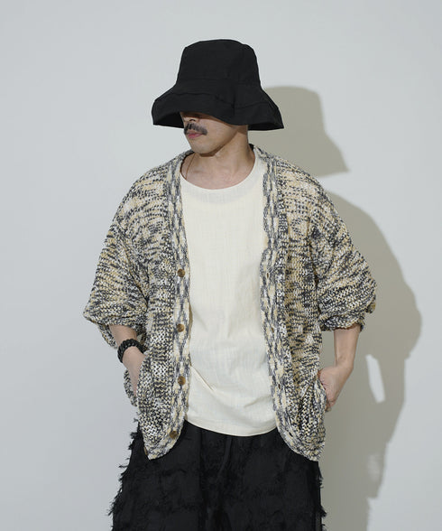 H163 / 着用サイズ:M アイボリー 着用トップス:217646 着用ボトムス:217631