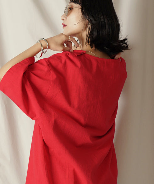 H169 / 着用サイズ: M*レッド ボトムス:213778