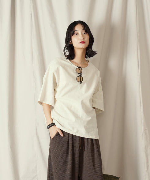 H169 / 着用サイズ: S*オフホワイト ボトムス:218011