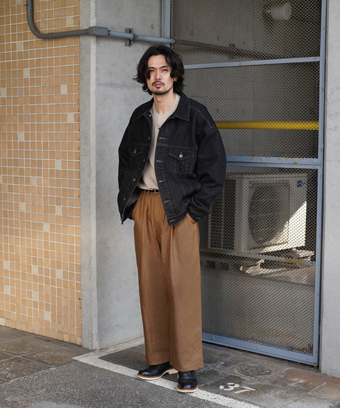 H175 / 着用サイズ: ブラウン 着用アウター: 着用トップス: 着用ボトムス: