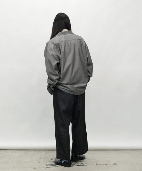 H177 / 着用サイズ:M インディゴ 着用トップス:218707 着用インナー:217621