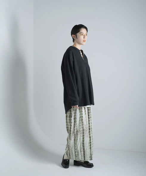 H167 / 着用サイズ: M*モスグリーン トップス:217648