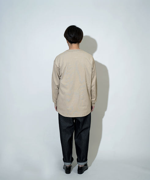 H163 / 着用サイズ: S*グレイッシュベージュ ボトムス:217647