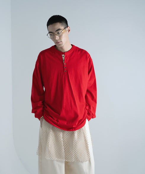 H178 / 着用サイズ: L*レッド インナー:217732 ボトムス:217634