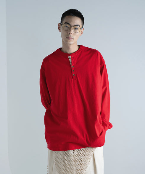 H178 / 着用サイズ:L レッド 着用インナー:217732 着用ボトムス:217634