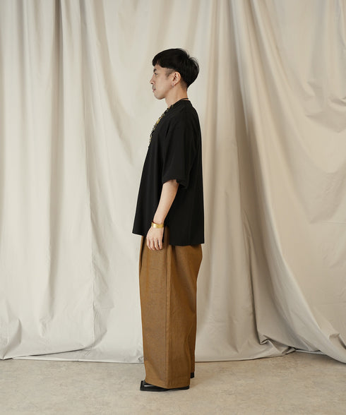 H163 / 着用サイズ: S*ブラック ボトムス:217647