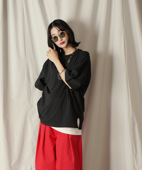 H169 / 着用サイズ: M*ブラック インナー:217749 ボトムス:217634