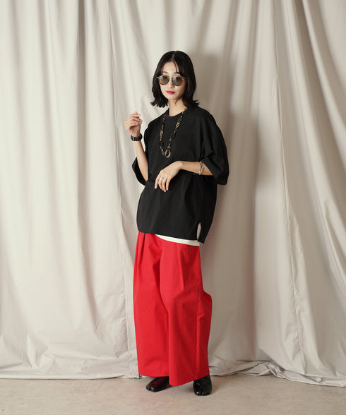 H169 / 着用サイズ: M*ブラック インナー:217749 ボトムス:217634