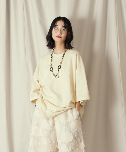 H169 / 着用サイズ: M*クリーム ボトムス:217631