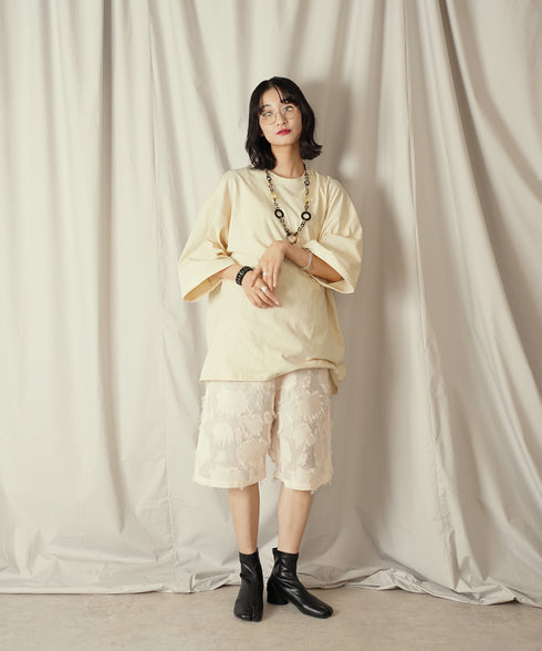 H169 / 着用サイズ: M*クリーム ボトムス:217631