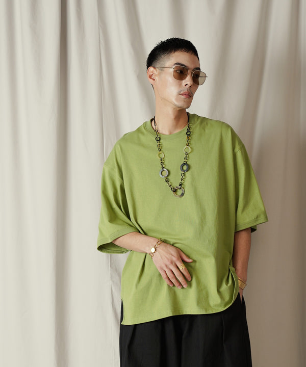 H178 / 着用サイズ: L*ライトオリーブ ボトムス:217634