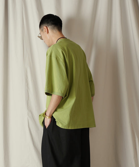 H178 / 着用サイズ: L*ライトオリーブ ボトムス:217634