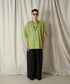 H178 / 着用サイズ: L*ライトオリーブ ボトムス:217634