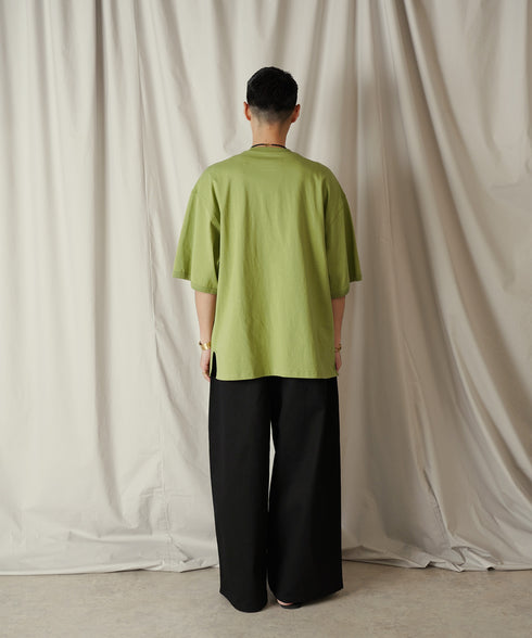 H178 / 着用サイズ: L*ライトオリーブ ボトムス:217634