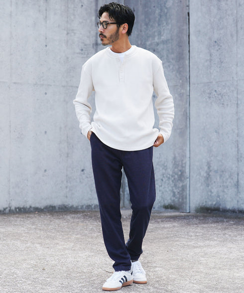 裏毛 デニム テーパードパンツ | スウェットデニム デニムパンツ メンズ イージー パンツ イージーパンツ