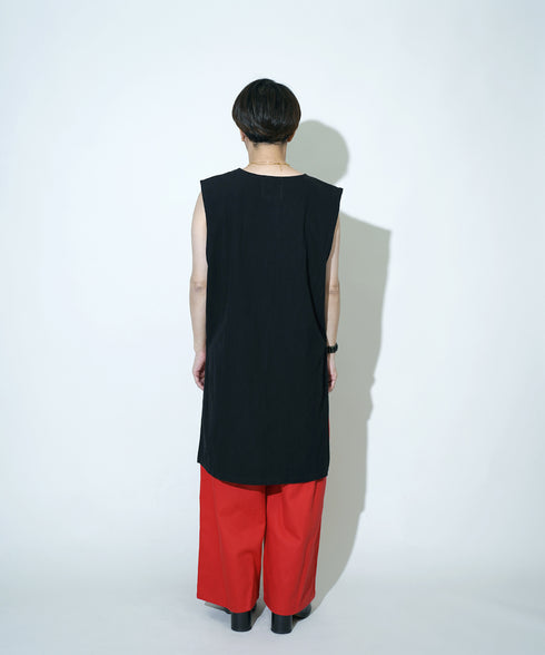 H167 / 着用サイズ: M*ブラック系1(無地) ボトムス:217626