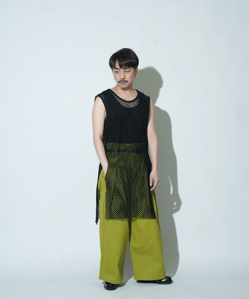 H178 / 着用サイズ: L*ブラック系2(メッシュ) ボトムス:217634