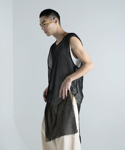 H178 / 着用サイズ: L*ブラック系2(メッシュ) ボトムス:217634