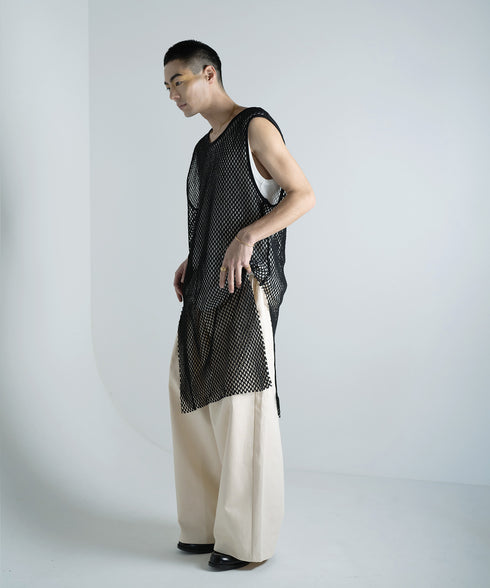 H178 / 着用サイズ: L*ブラック系2(メッシュ) ボトムス:217634