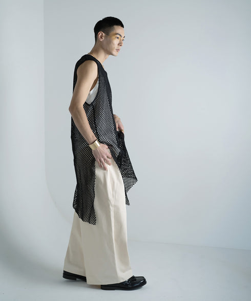 H178 / 着用サイズ: L*ブラック系2(メッシュ) ボトムス:217634