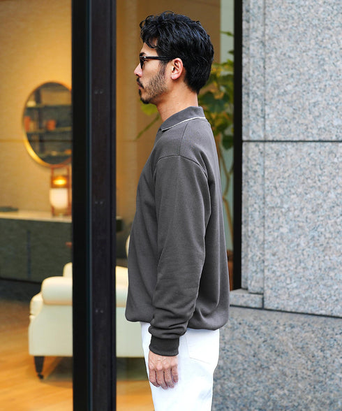 チャコールグレー MODEL : KAI 181cm 68kg Lsize