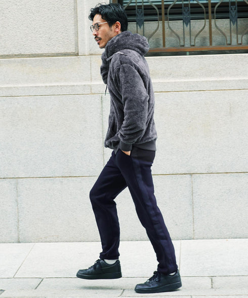 裏起毛 ライン イージーパンツ | 暖パン スウェットパンツ メンズ サイドライン ジョガーパンツ 暖かい 防寒性 あったか