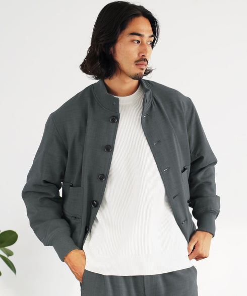 チャコールグレー MODEL : KAI 181cm 68kg Lsize