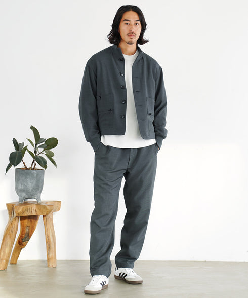 チャコールグレー MODEL : KAI 181cm 68kg Lsize