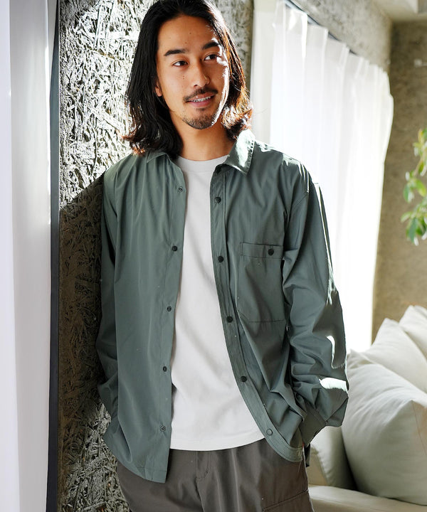 チャコールグレー MODEL : KAI 181cm 68kg Lsize