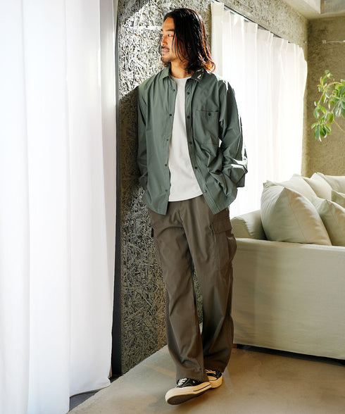 チャコールグレー MODEL : KAI 181cm 68kg Lsize