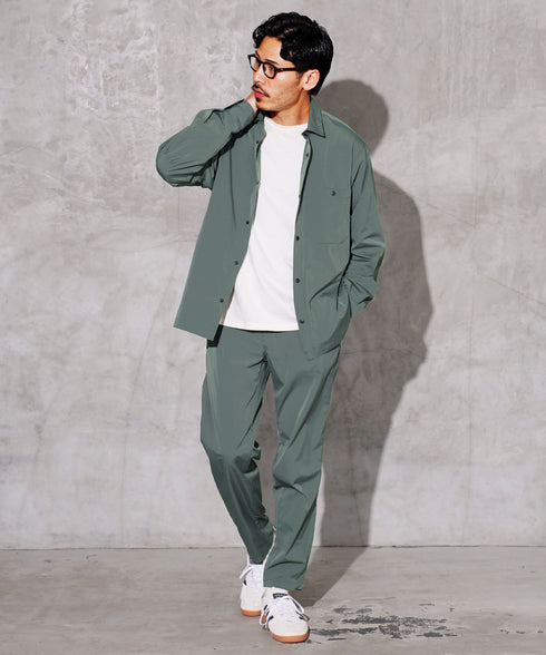 チャコールグレー MODEL : GO 180cm 66kg Lsize