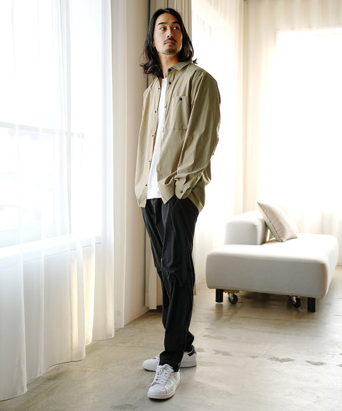 ベージュ MODEL : KAI 181cm 68kg Lsize
