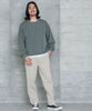 チャコールグレー MODEL : GO 180cm 66kg Lsize