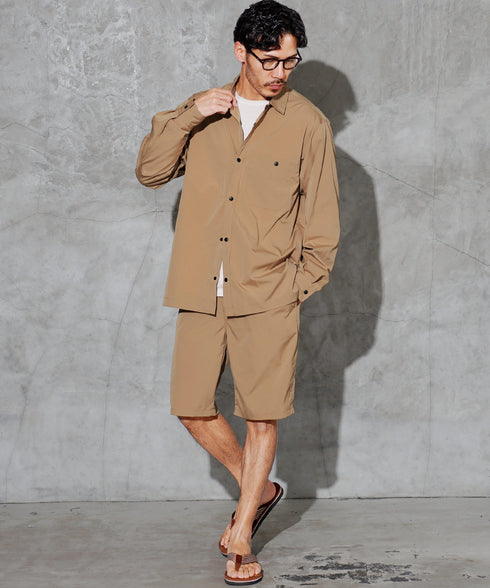 ベージュ MODEL : GO 180cm 66kg Lsize