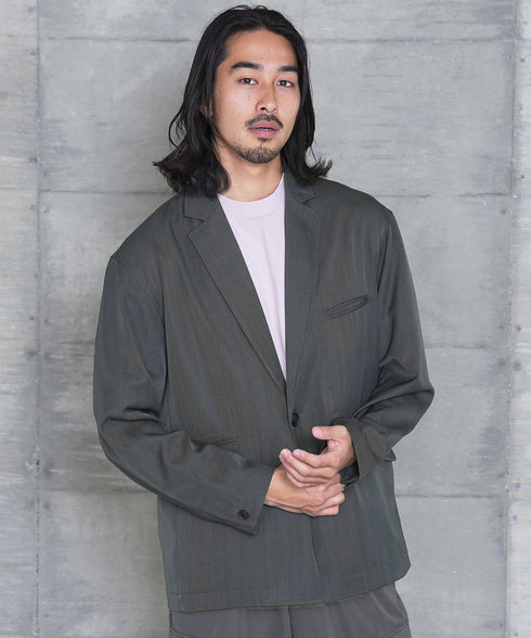 チャコールグレー MODEL : KAI 181cm 68kg Lsize