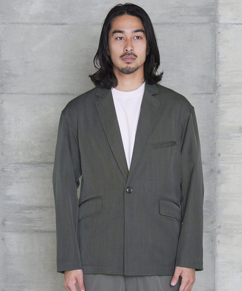 チャコールグレー MODEL : KAI 181cm 68kg Lsize