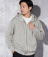 フェードピグメントジップパーカー | パーカー おしゃれ ZIP UP シンプル 大人 カジュアル ピグメント 古着風 色落ち ヴィンテージ加工 ゆったり 冷房対策 春服 20代 30代 40代